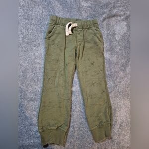Carter's Green Jogger Sweatpants with Elastic Cuffs